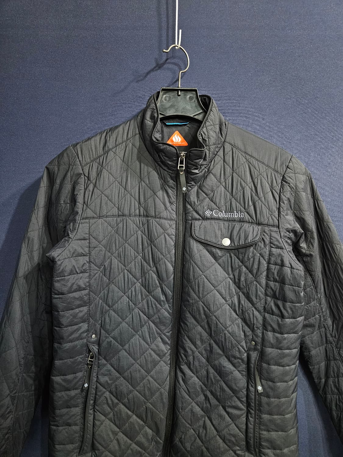 콜롬비아 옴니히트 다크그레이 남성 슬림핏 95 경량패딩  상품이미지7