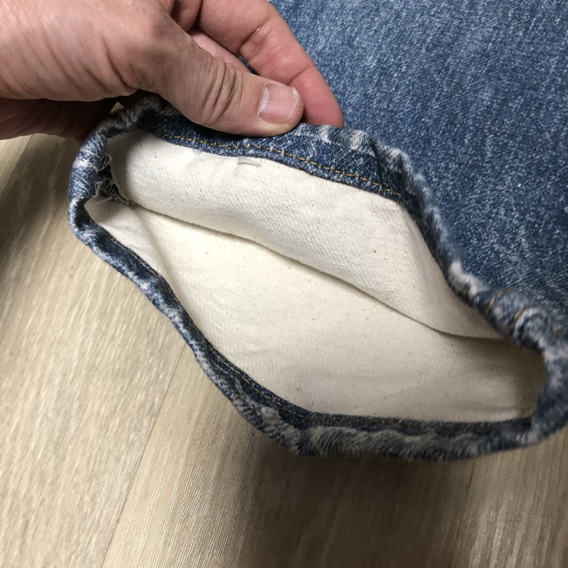 (30) 메츠 MATS 295 릴렉스 14.5 온즈 디지털 프린팅 데님 상품이미지3