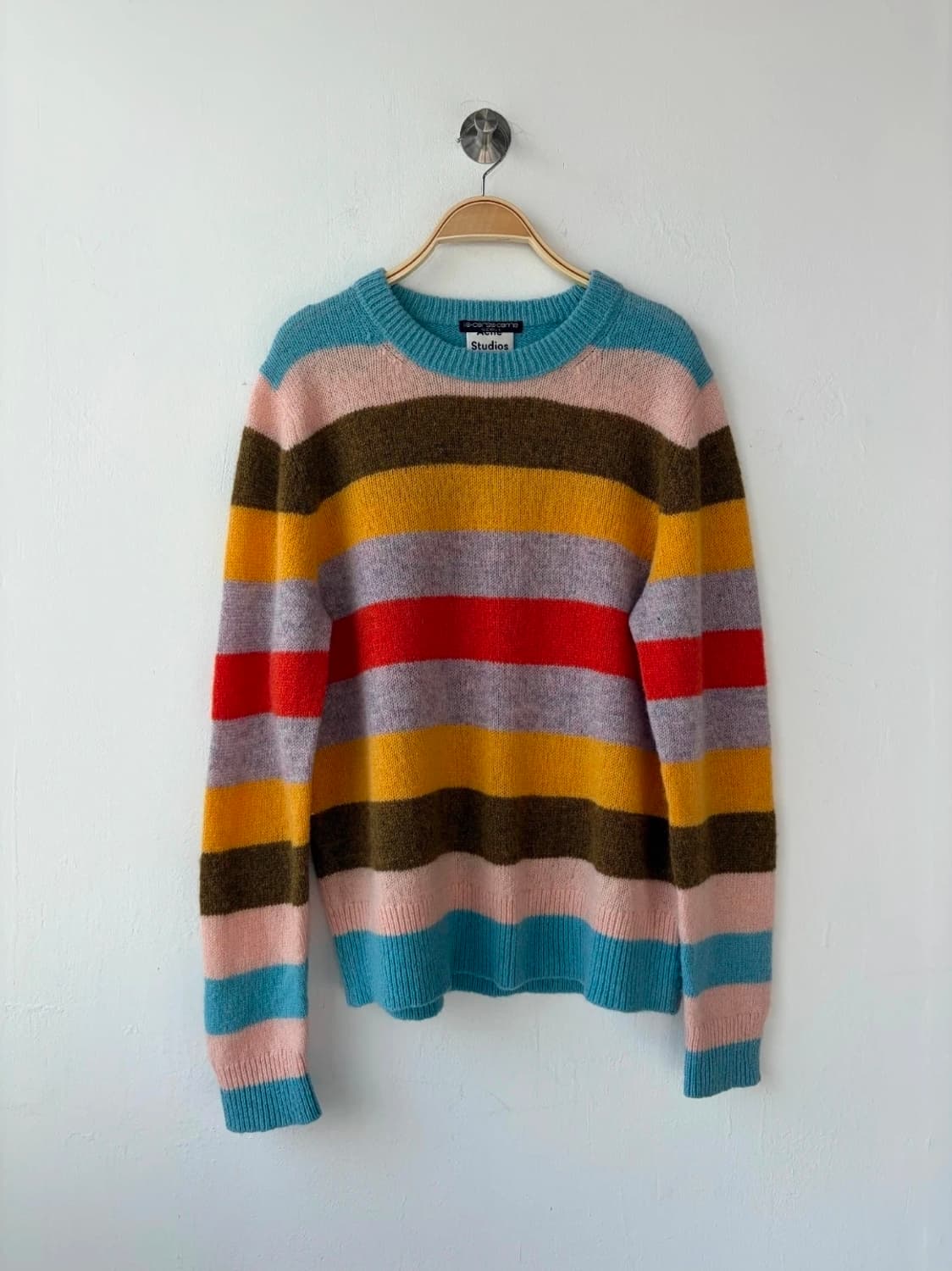 [새제품 ]] 아크네 스튜디오 x 10 꼬르소 꼬모 멀티 스트라이프 니트 상품이미지1