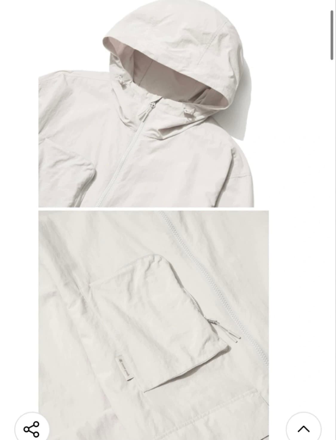 스노우피크어패럴 캠플 유틸리티자켓 라이트베이지 투엑스라지 상품이미지3