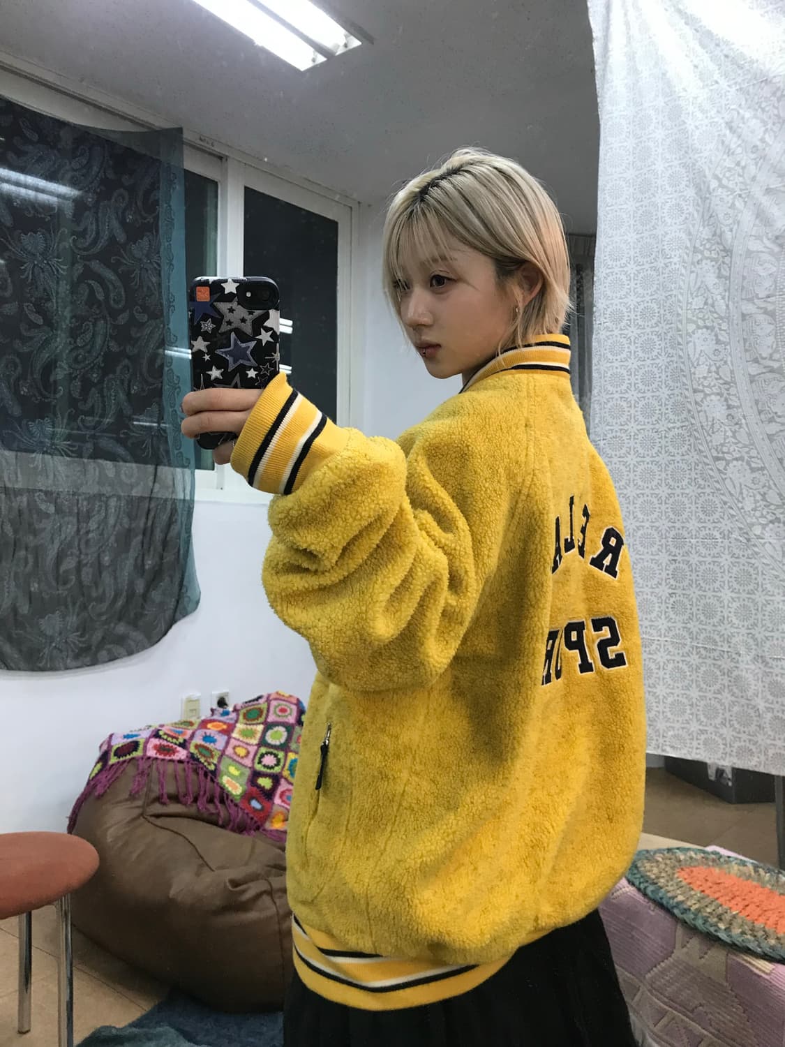 스포츠리플레이 후리스 바시티자켓 야구잠바 상품이미지3