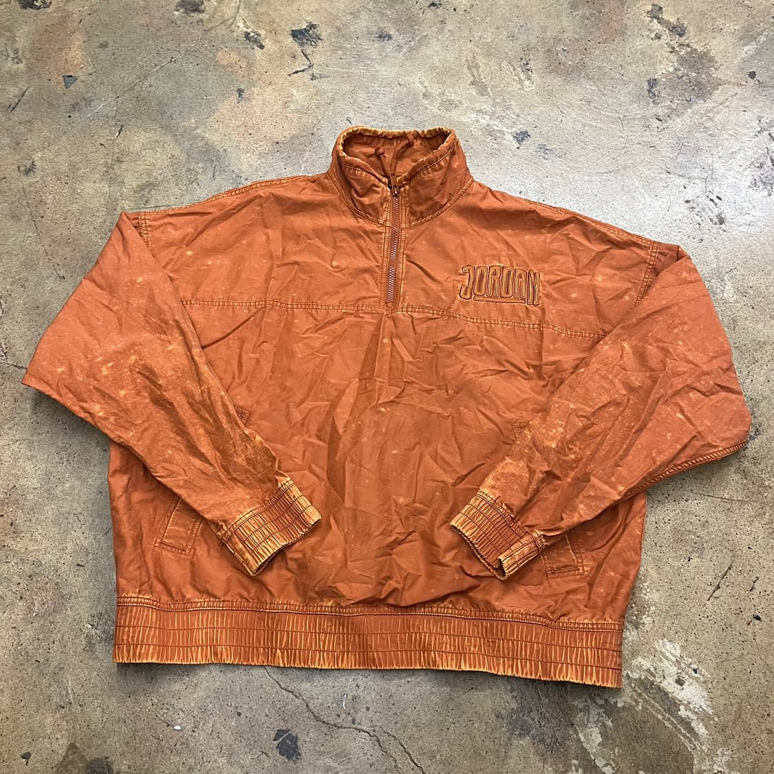 [정품/XL] 나이키 조던 가먼트다잉 하프집업 DNA 아노락 자켓 b17 상품이미지2