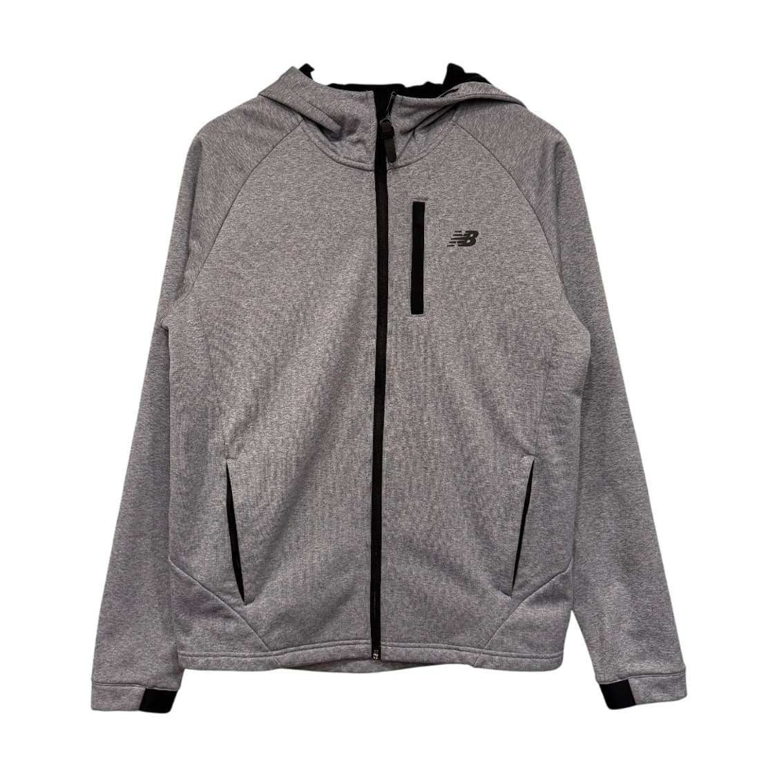 뉴발란스 풀오버 기모 후드집업 100 그레이 (W) 상품이미지2