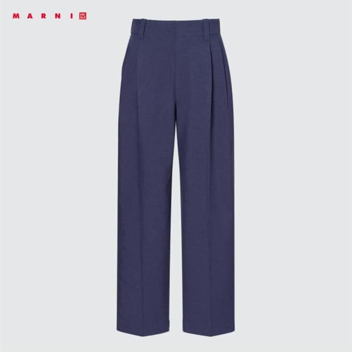 [L]유니클로x마르니 팬츠 블루 상품이미지1