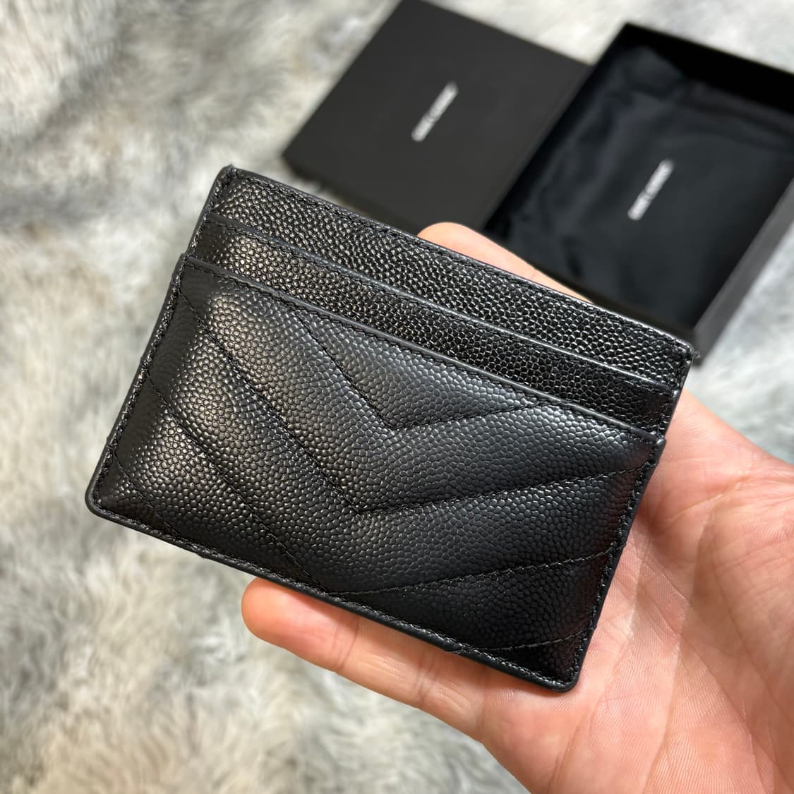 *풀구성품* 입생로랑 마틀라세 카드지갑 금장 상품이미지2