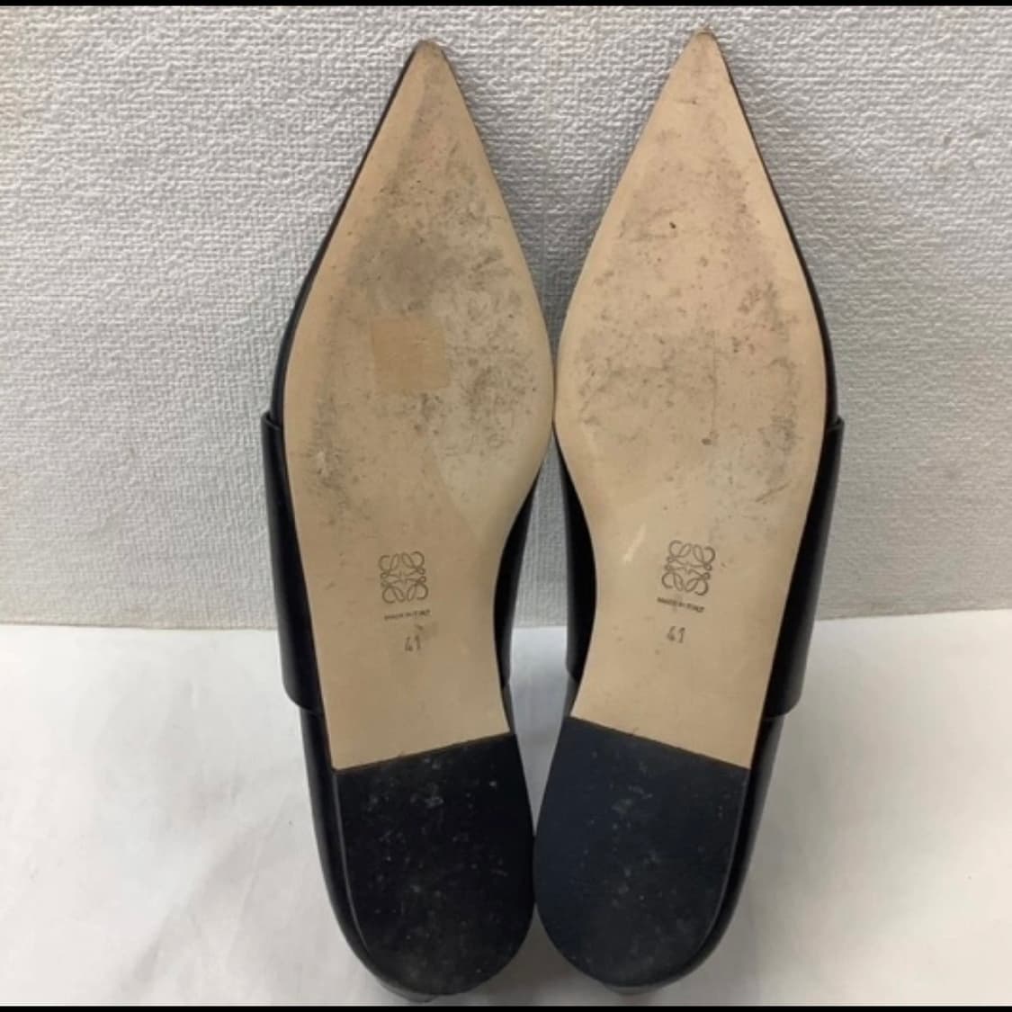  로에베 아나그램 송아지 가죽 토슈즈 상품이미지7