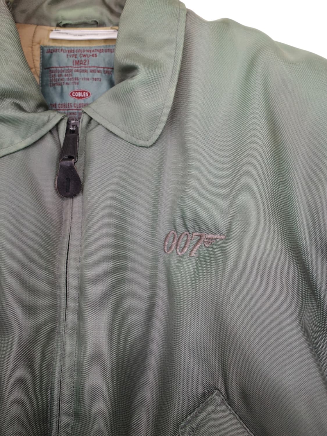 90‘s 007 무비 봄버 자켓 상품이미지2