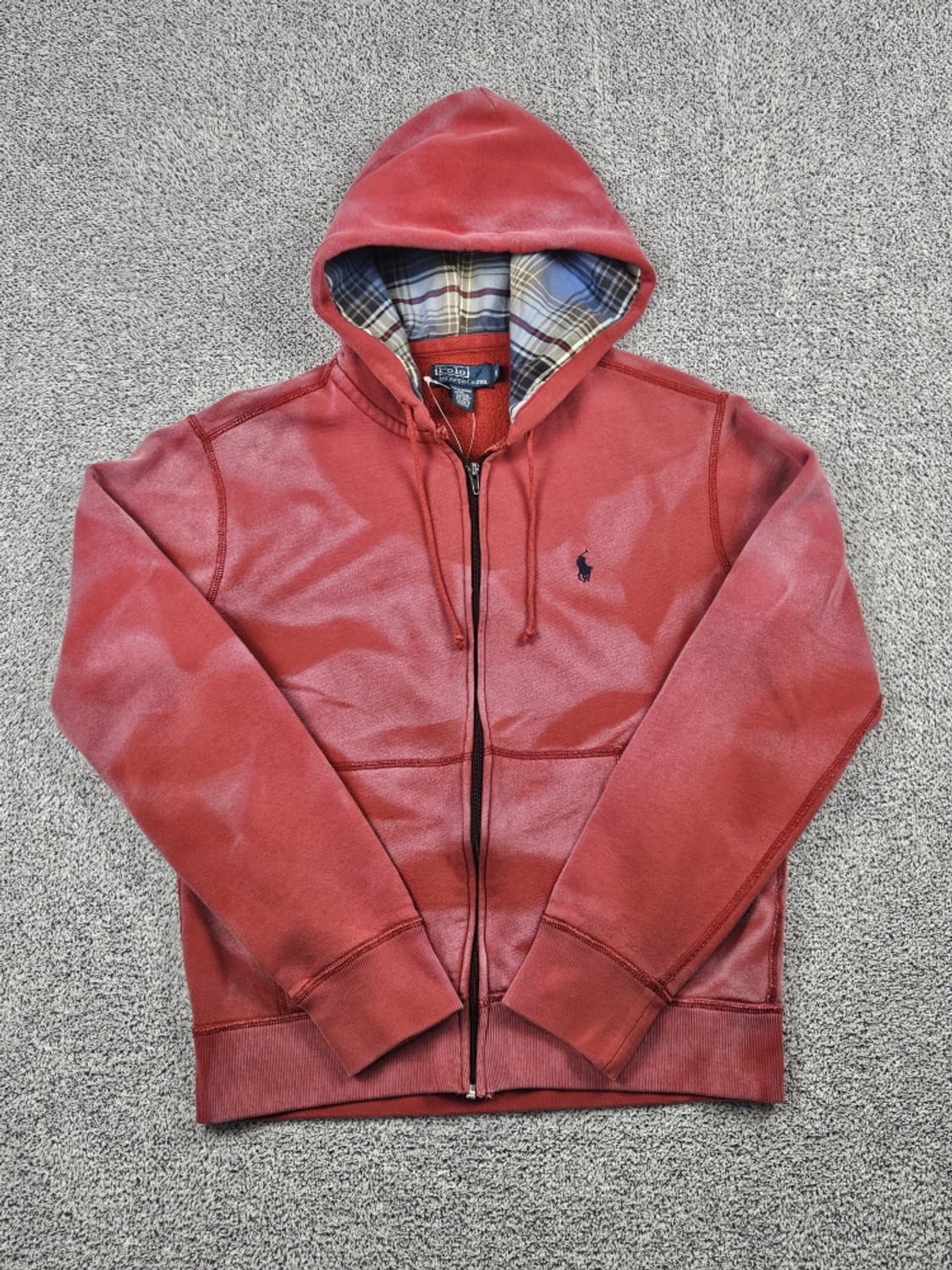 폴로랄프로렌 다잉 워시드 커스텀 후드집업 ( M ) / 10007 상품이미지2