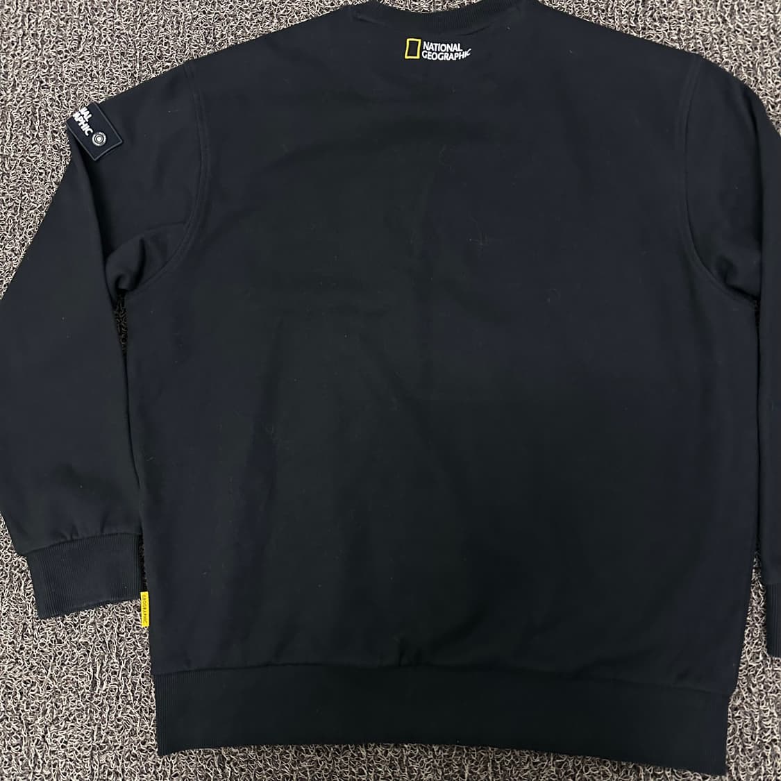 네셔널지오그래픽 맨투맨 블랙 XL 상품이미지7