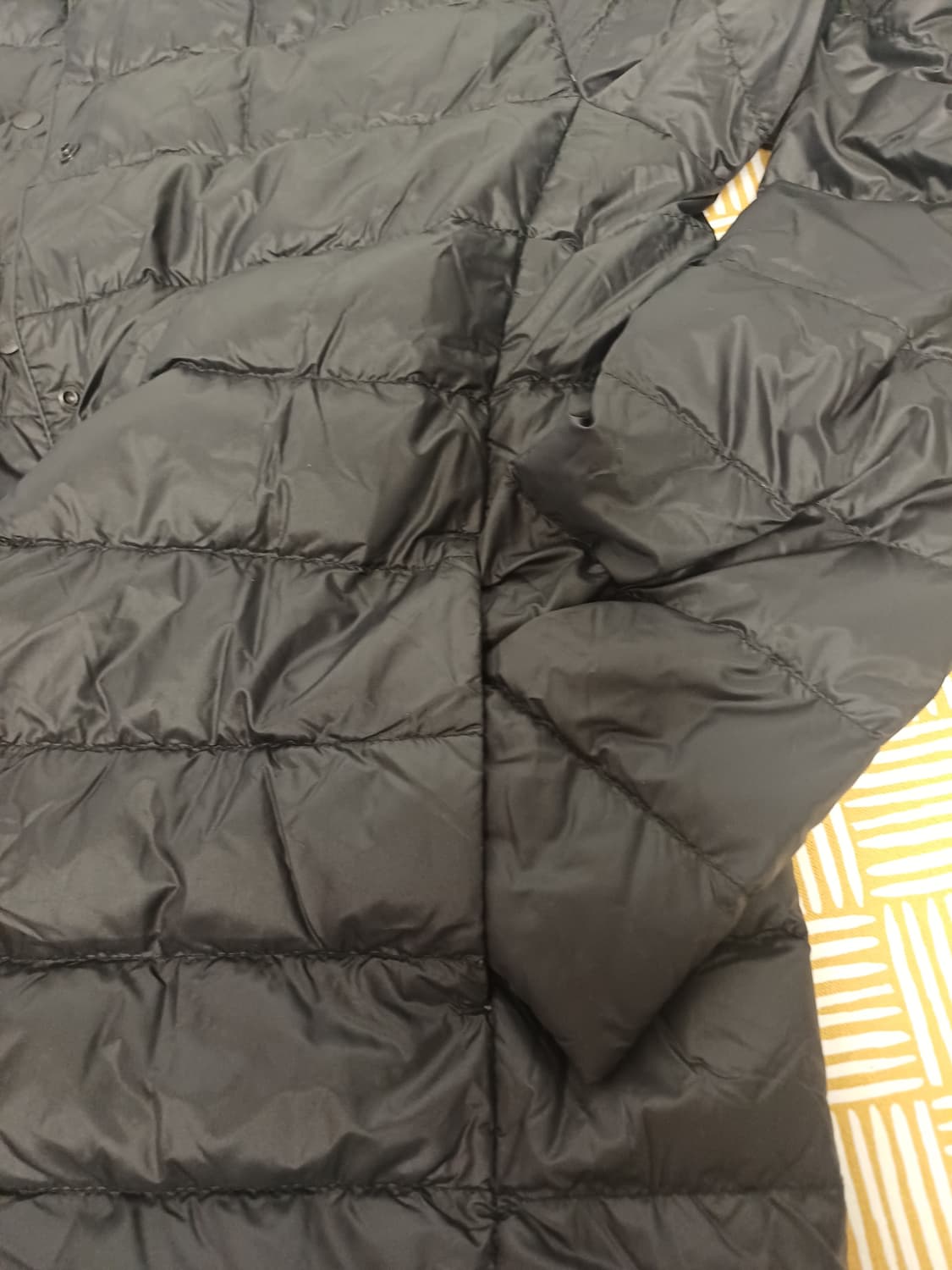 [24FW / 솜털 80%] ELLE PARIS 노칼라 경량 다운 점퍼 상품이미지4