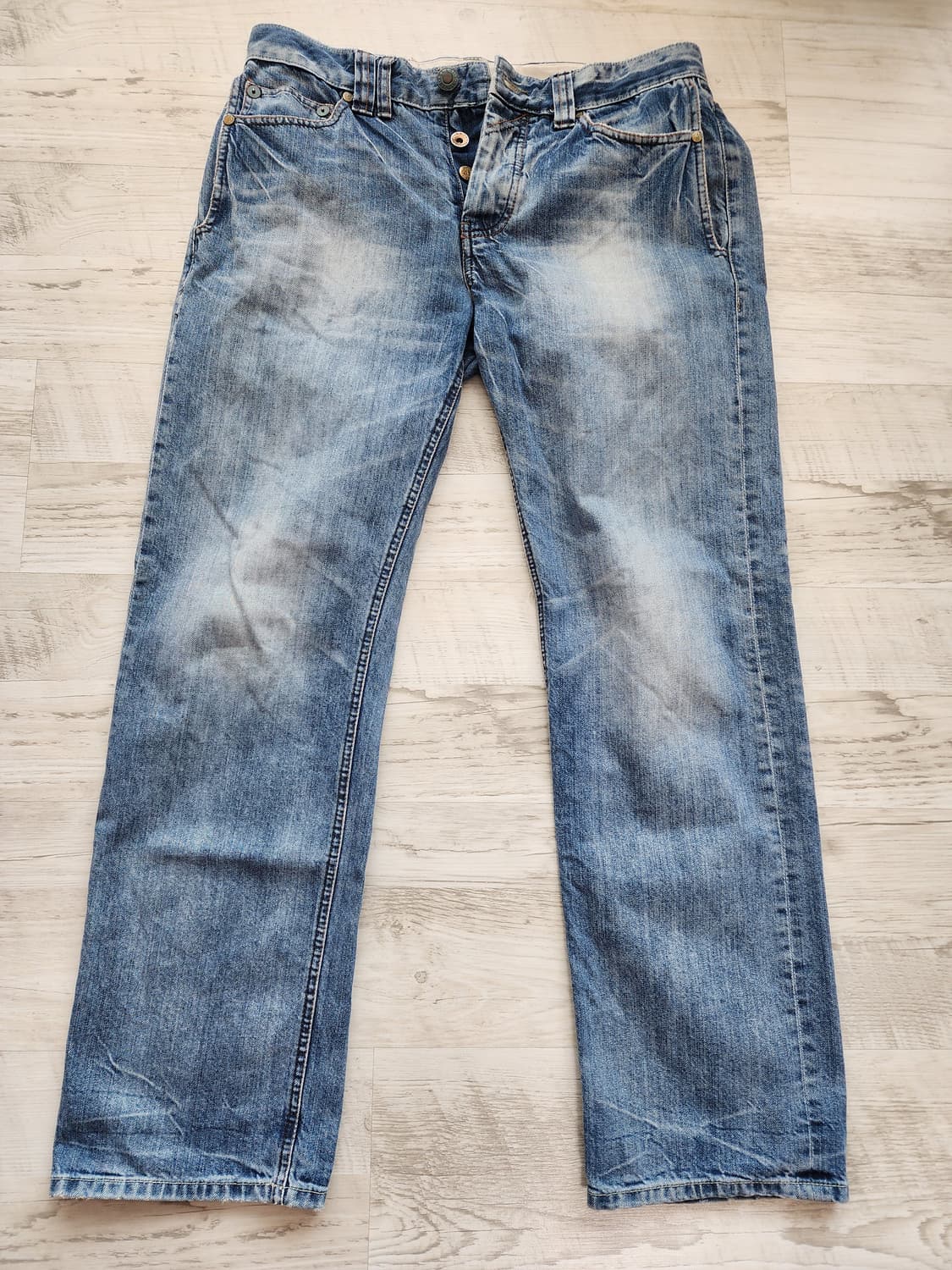 ARMANI 알마니 워싱 데님 팬츠 32사이즈 청바지 아르마니 익스체인지 상품이미지1