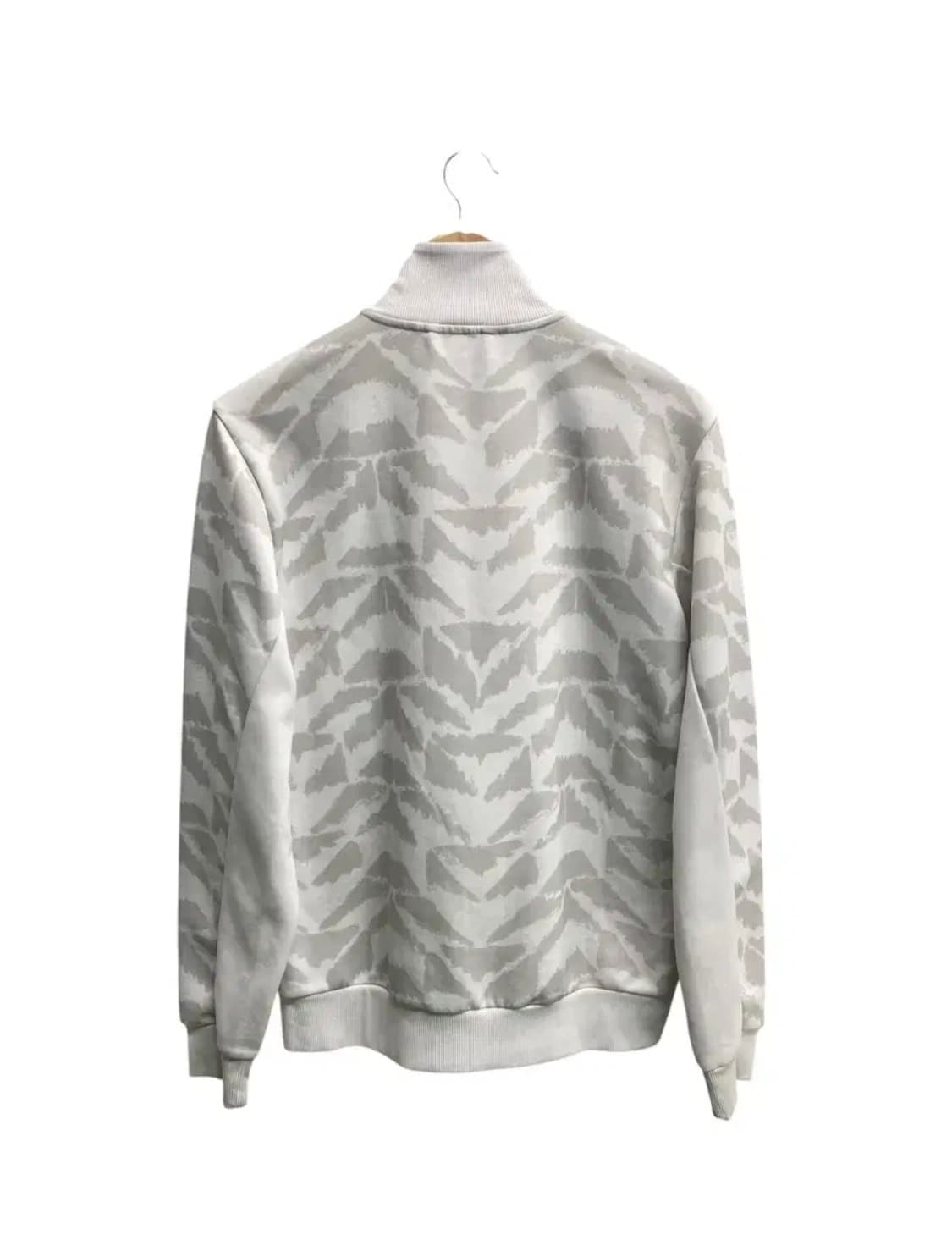 아디다스 희귀 화이트 무늬 트랙탑 L 상품이미지4