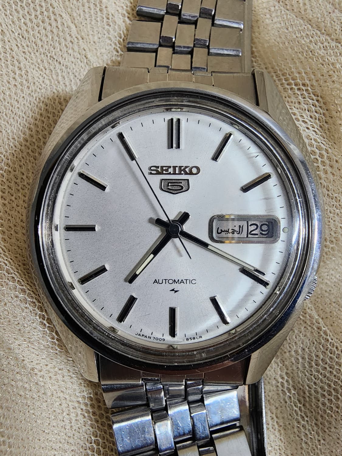 빈티지 세이코5 SEIKO 오토매틱 시계 상품이미지4