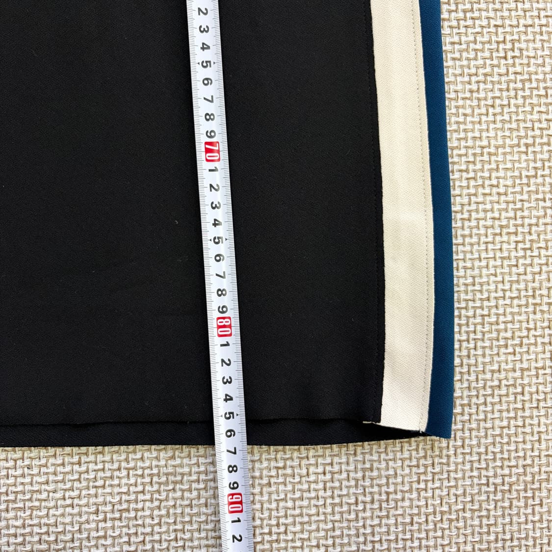 F ENC 배색 롱 스커트 0622D2 상품이미지7