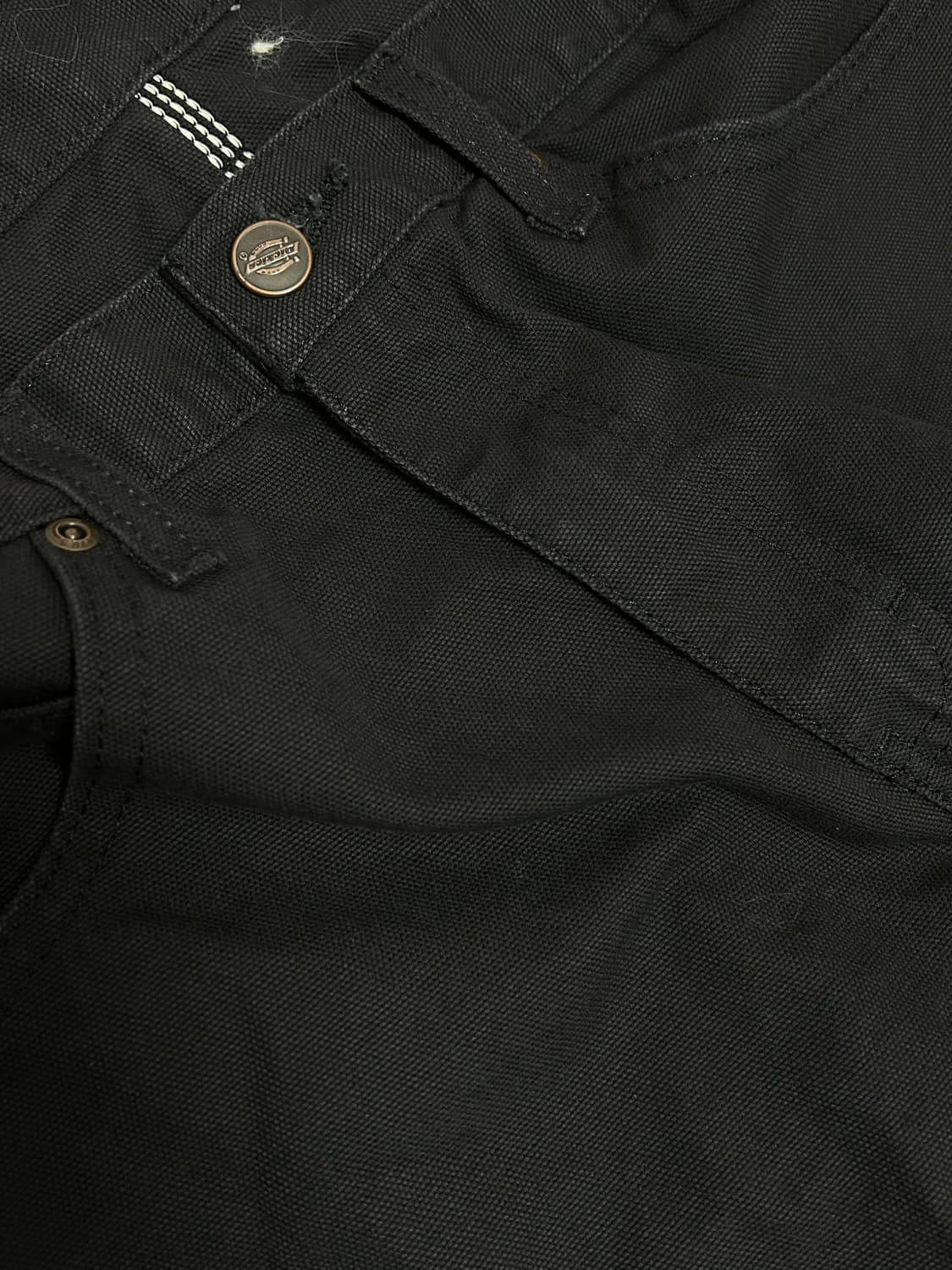 디키즈 블랙 덕캔버스 카펜터 워크팬츠 상품이미지3