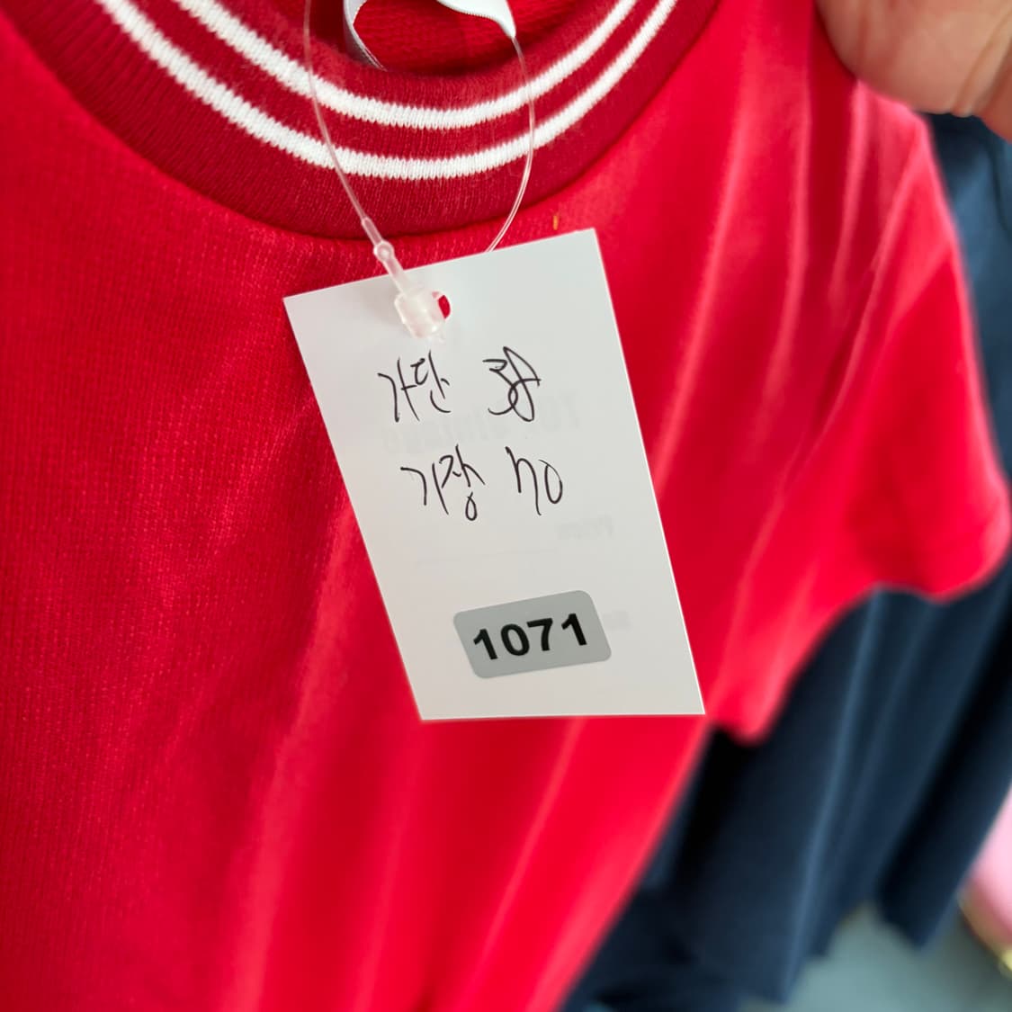 라코스테 아동 레드 반팔 원피스 상품이미지8