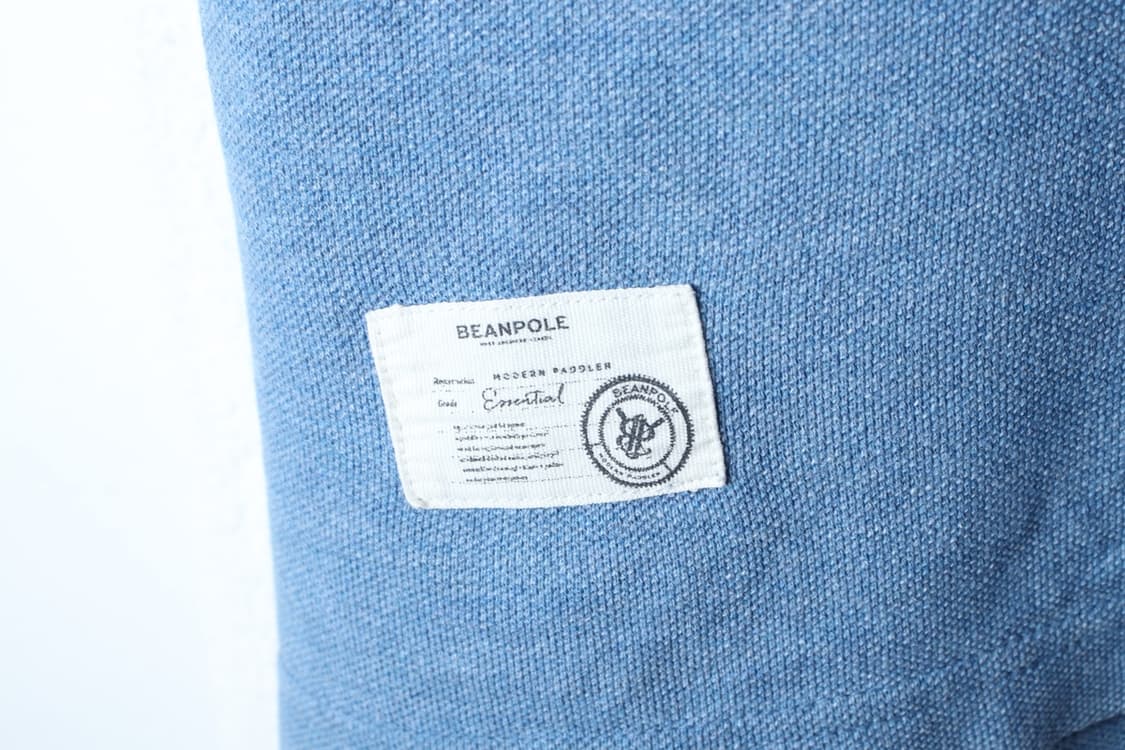 (3XL) 빈폴 반팔 카라 티셔츠 빅사이즈 연블루 올드스쿨-H31363 상품이미지6