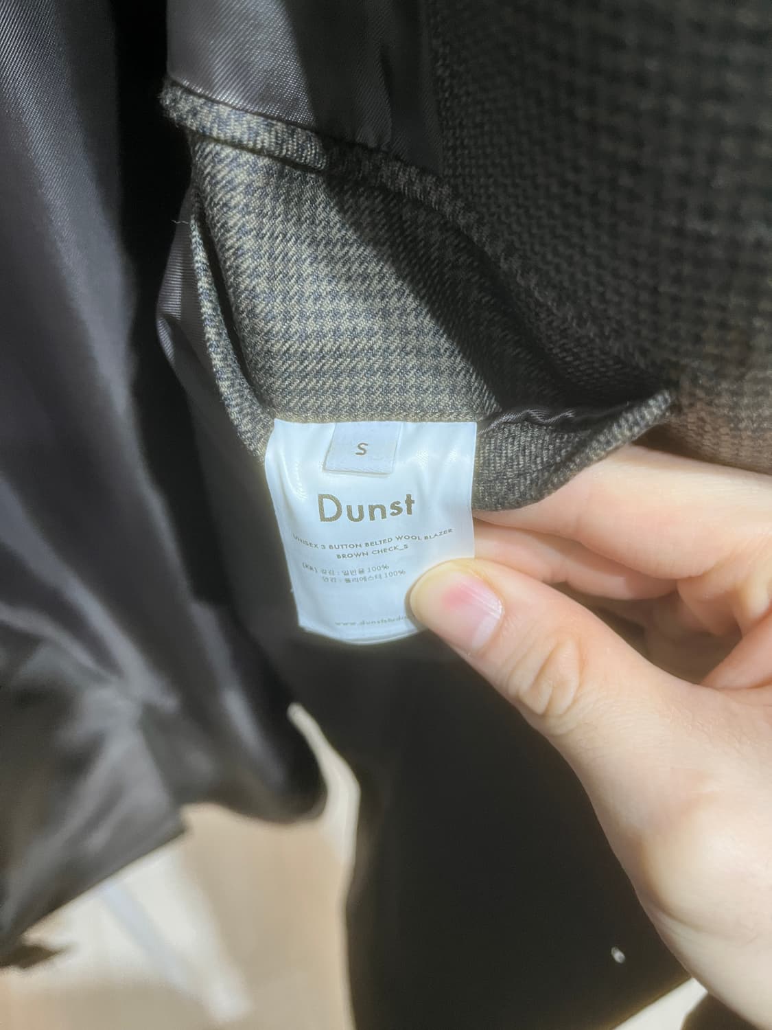 던스트 벨티드 블레이저 상품이미지2