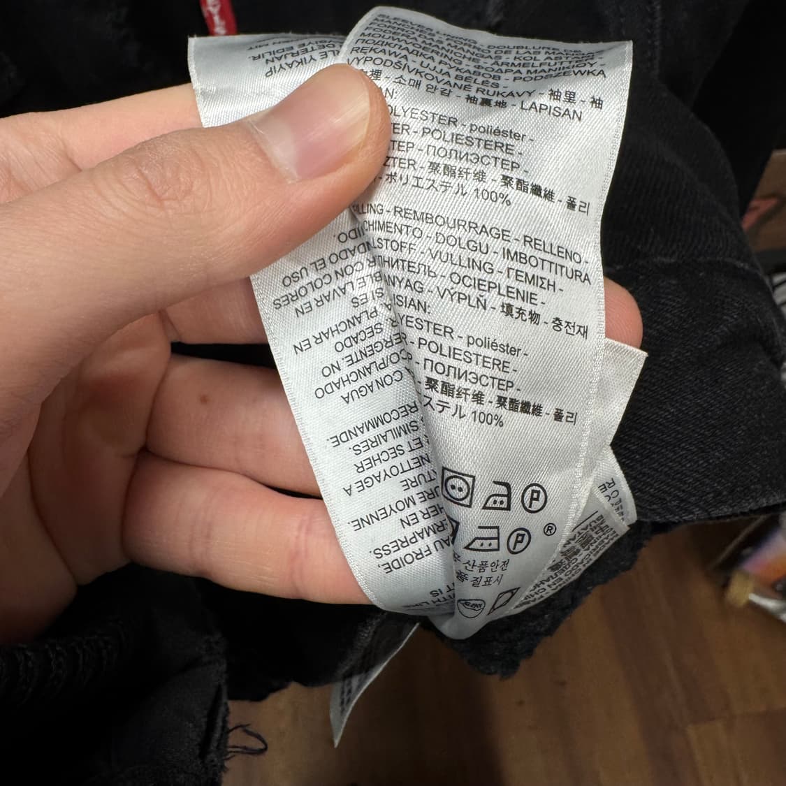 리바이스 타입 3 쉐르파 트러커 자켓 블랙 상품이미지7