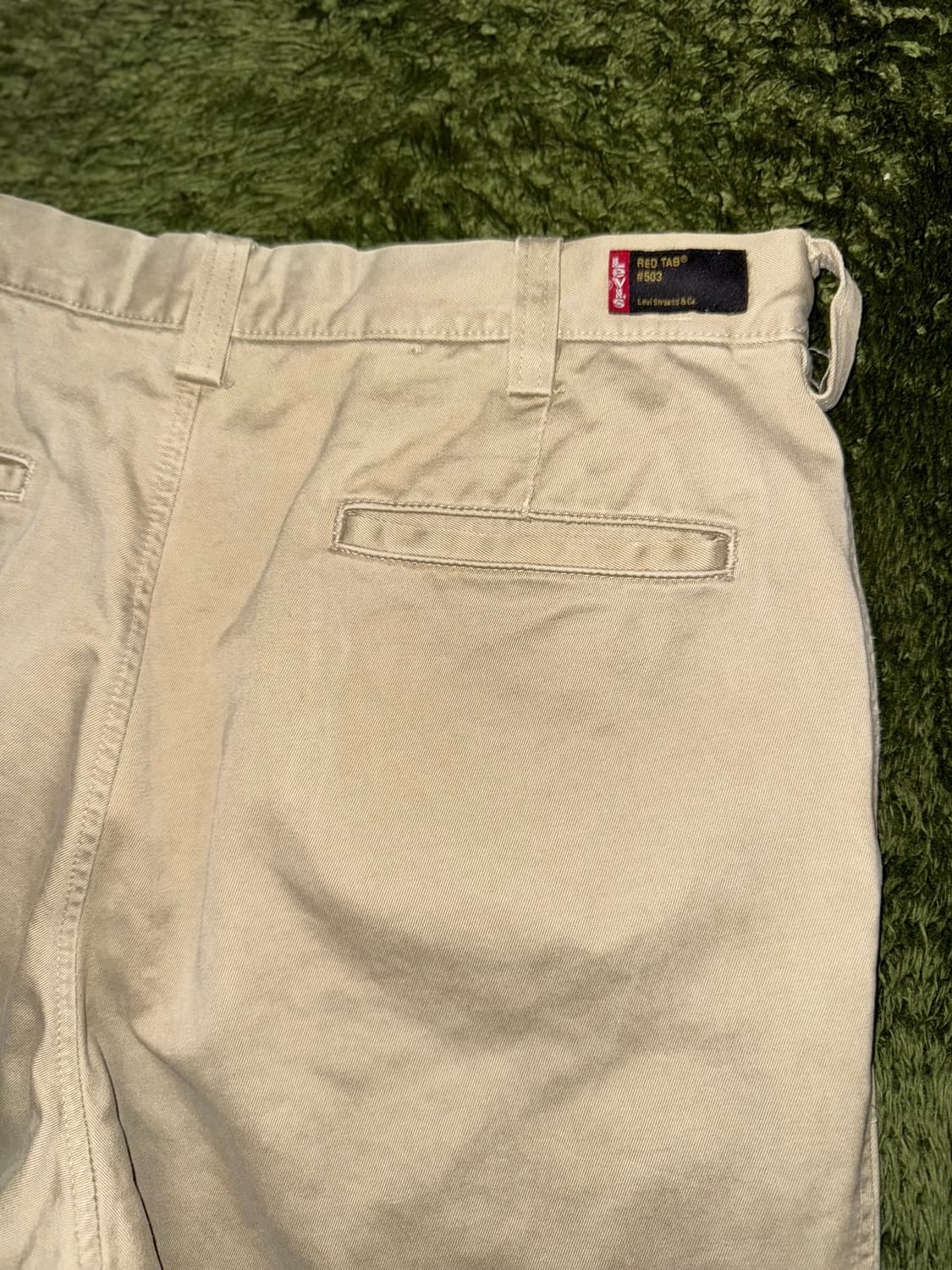 [33] 리바이스 레드탭 재팬 503 워시드 코튼 치노 팬츠 베이지 상품이미지9