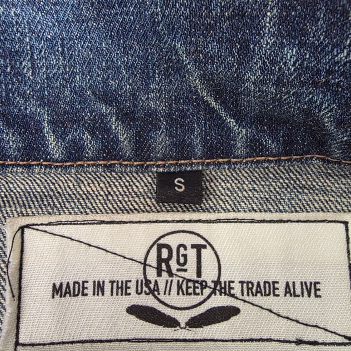 로그테리토리 서플라이 데님 자켓 USA 메이드 S 상품이미지7