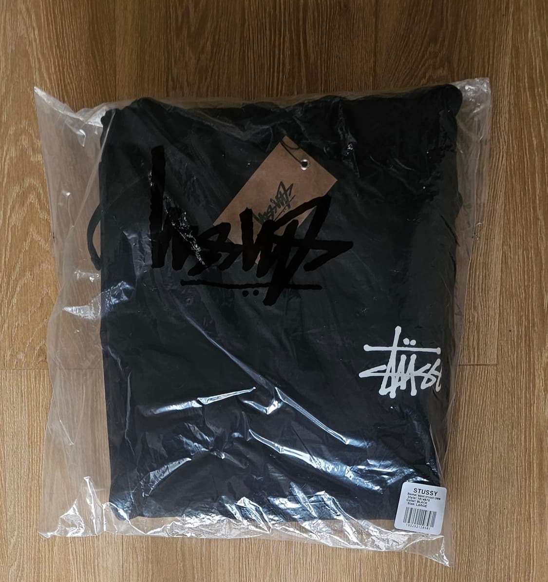 스투시 기모후드티100사이즈새상품미개봉 상품이미지2