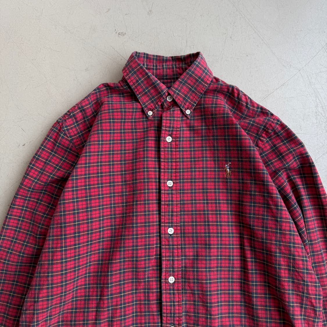 폴로 랄프로렌 체크 셔츠 상품이미지3