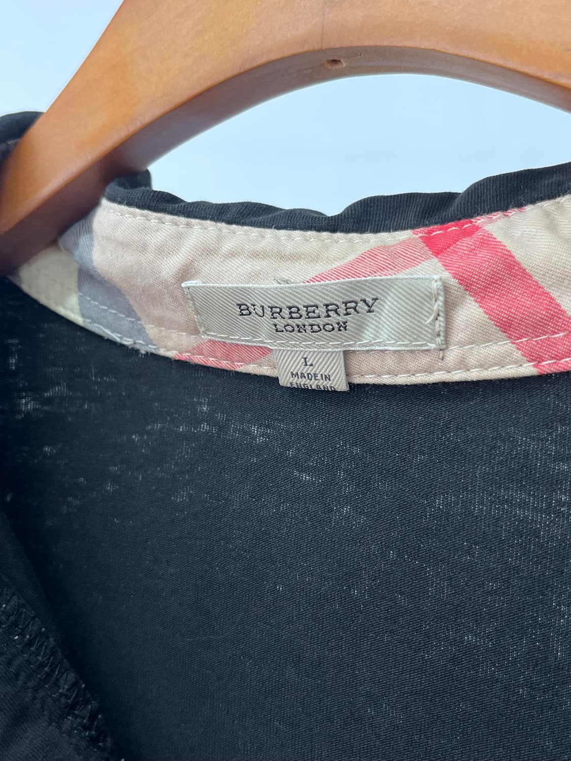 Made in England Burberry long sleeve 상품이미지5