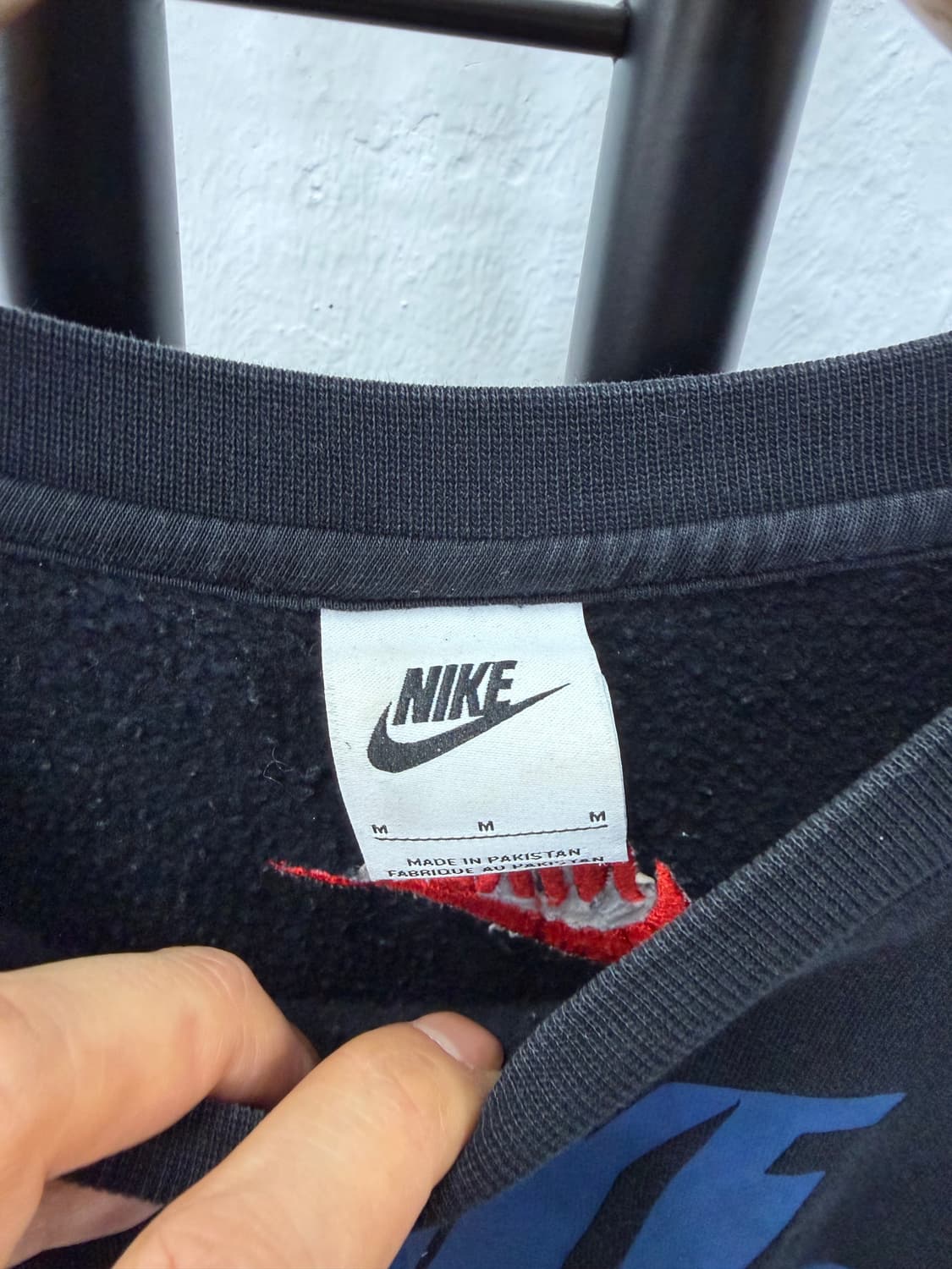 정품) 나이키 스우시 맨투맨 M 상품이미지5