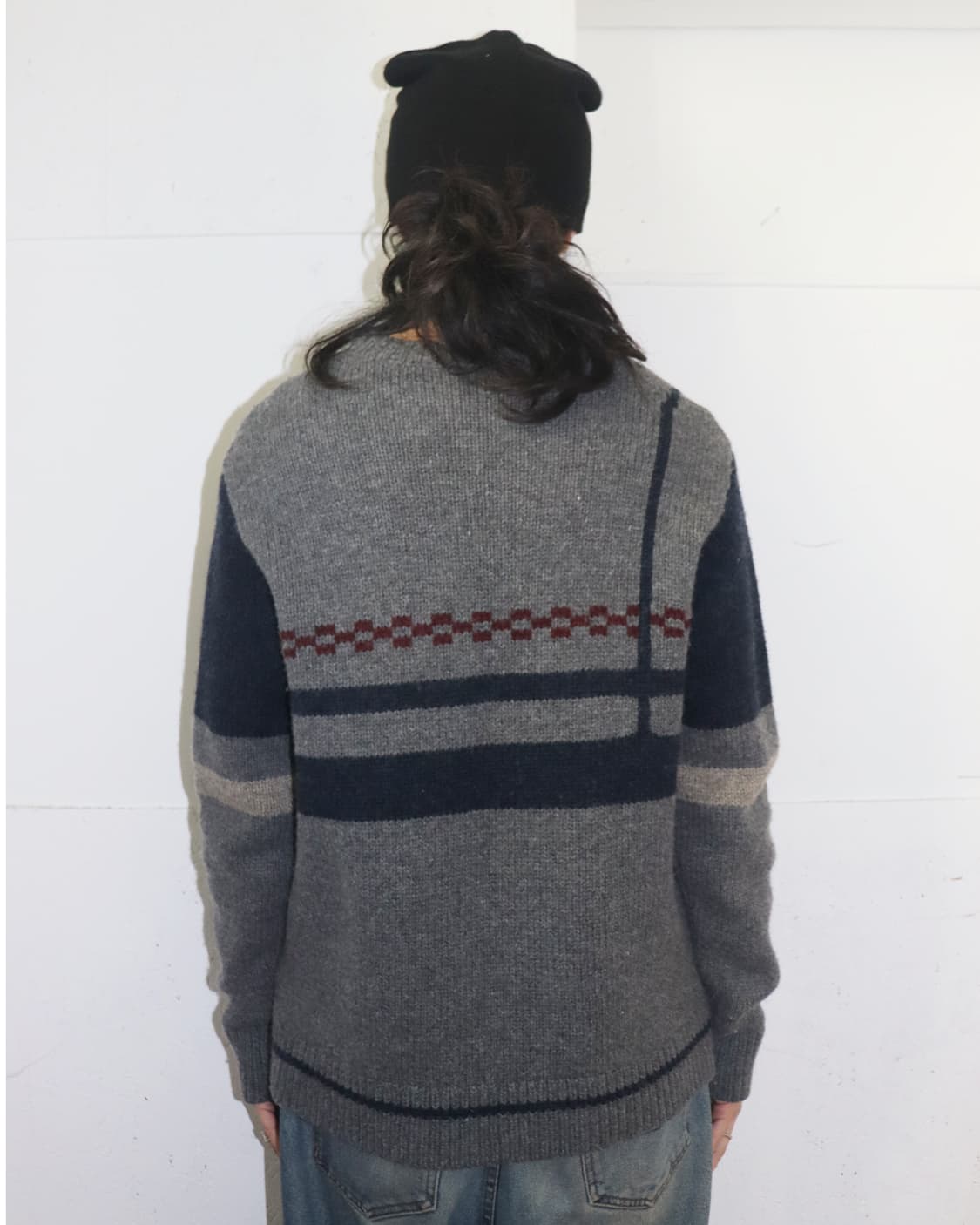 언더커버 15AW 와이어 크루넥 니트 스웨터 상품이미지2