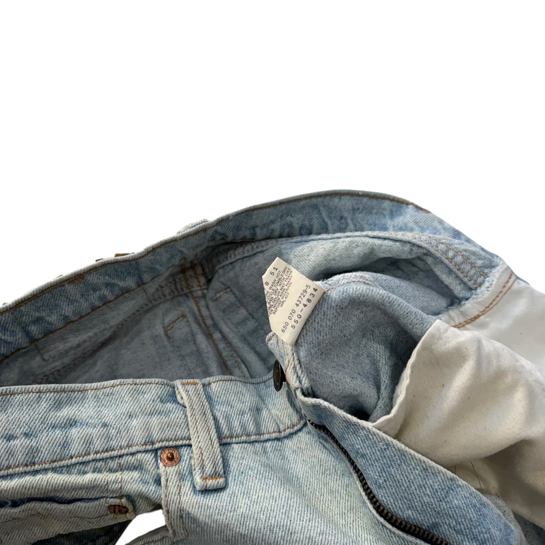 [32.5] 90's 리바이스 550 데님 청바지 USA [lv1248] 상품이미지4