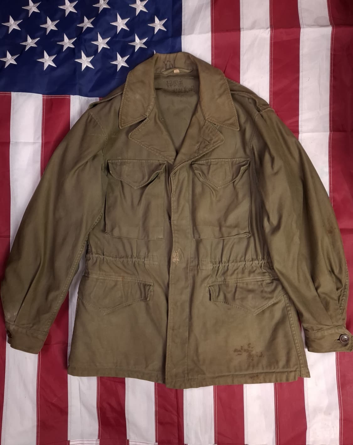 오리지날 WW2 미군 M-43 필드 야상 상품이미지1