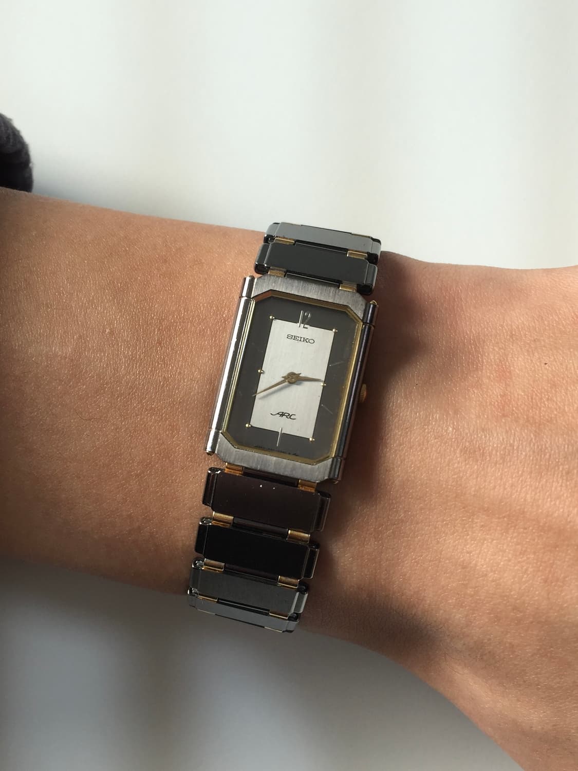 80s seiko arc quartz tank 상품이미지2