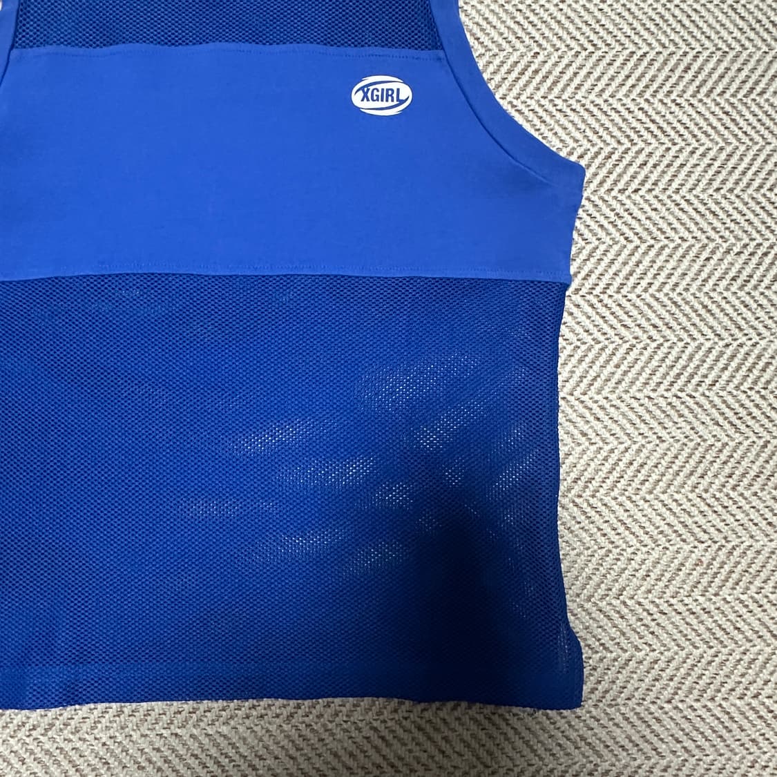 X-GIRL sleeveless shirt 상품이미지4