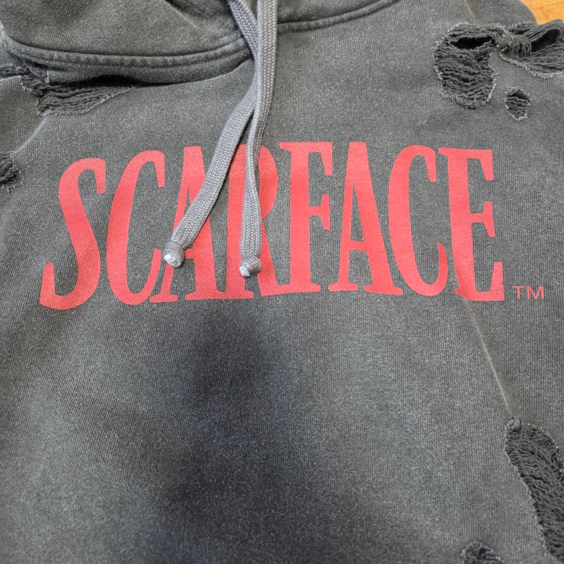 [xl] LMC 스카페이스 데미지 후드티 상품이미지3