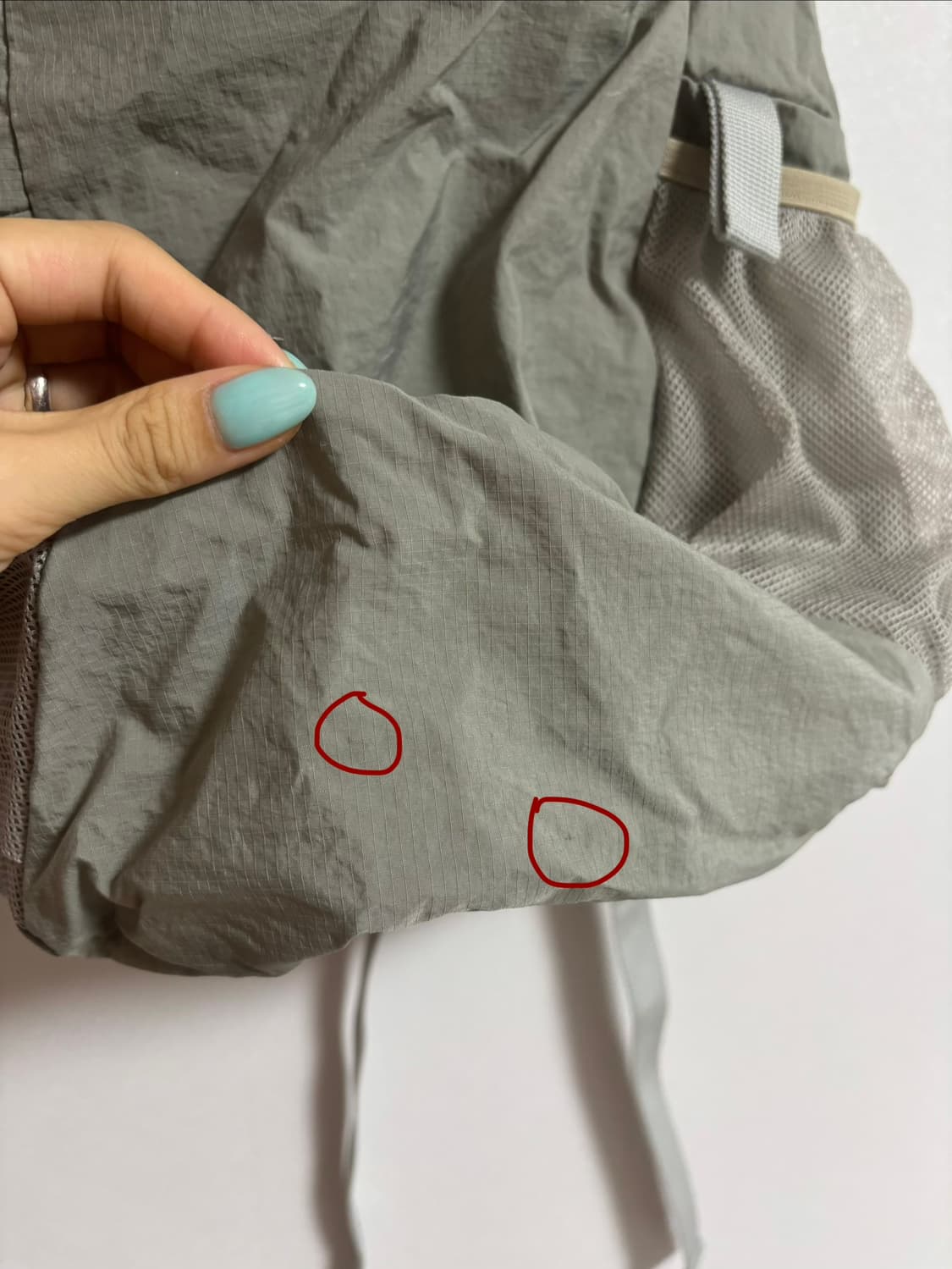 유일매물) 어스지구 백팩 그레이 상품이미지3