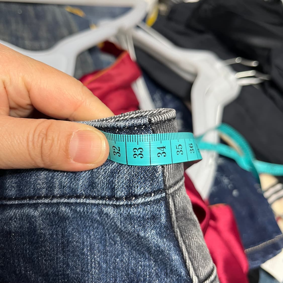 럭키슈에뜨 데님 스커트 36 상품이미지4