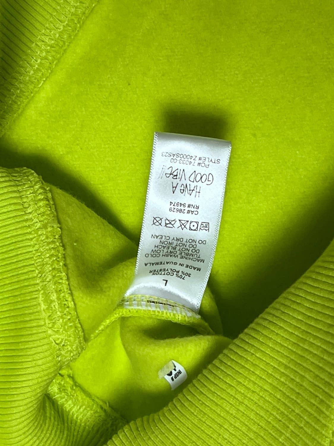 스투시 stu.c 후드 키라임 상품이미지6