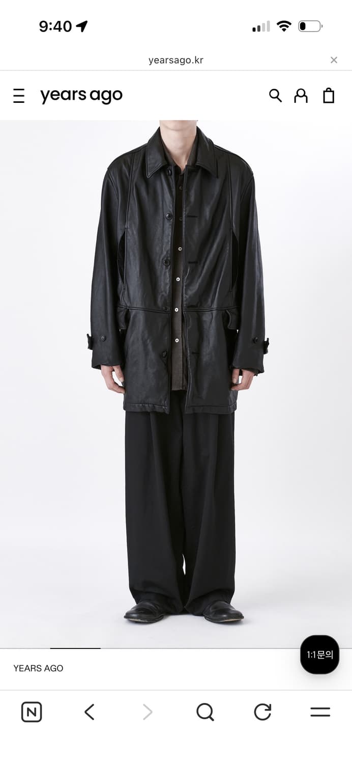 이얼즈어고 레더 카코트 3(L) 사이즈 상품이미지4