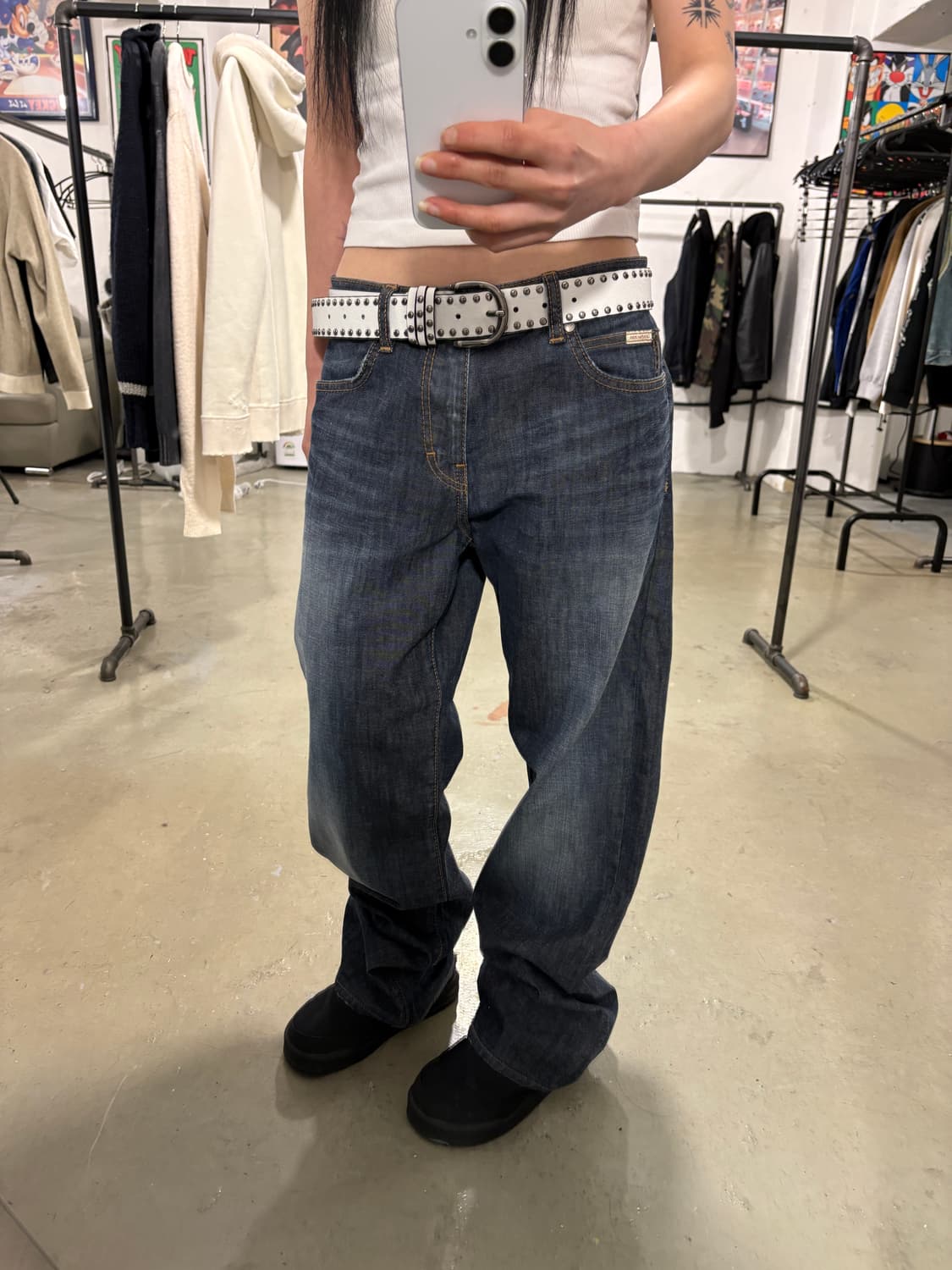 빈티지 데님팬츠 상품이미지2