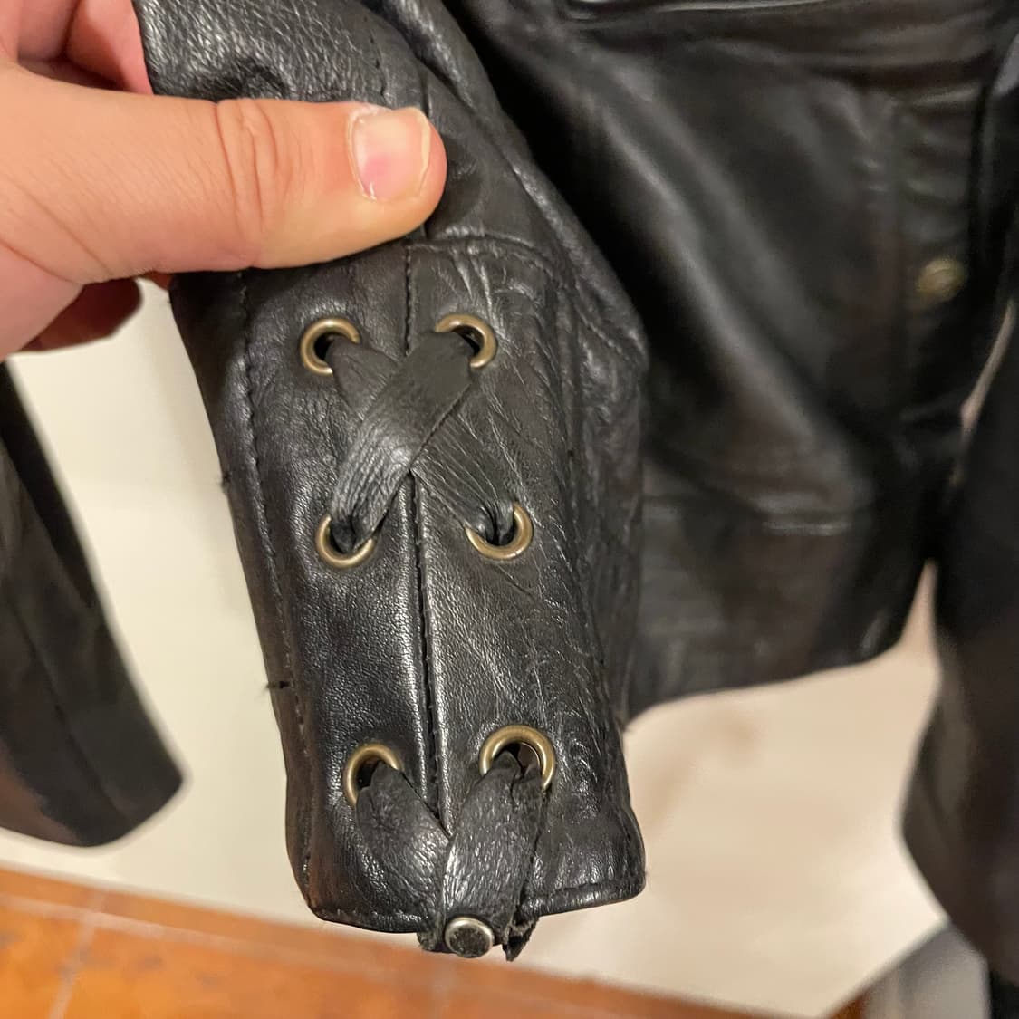 할리데이비슨 플레임 레더바이커  상품이미지8