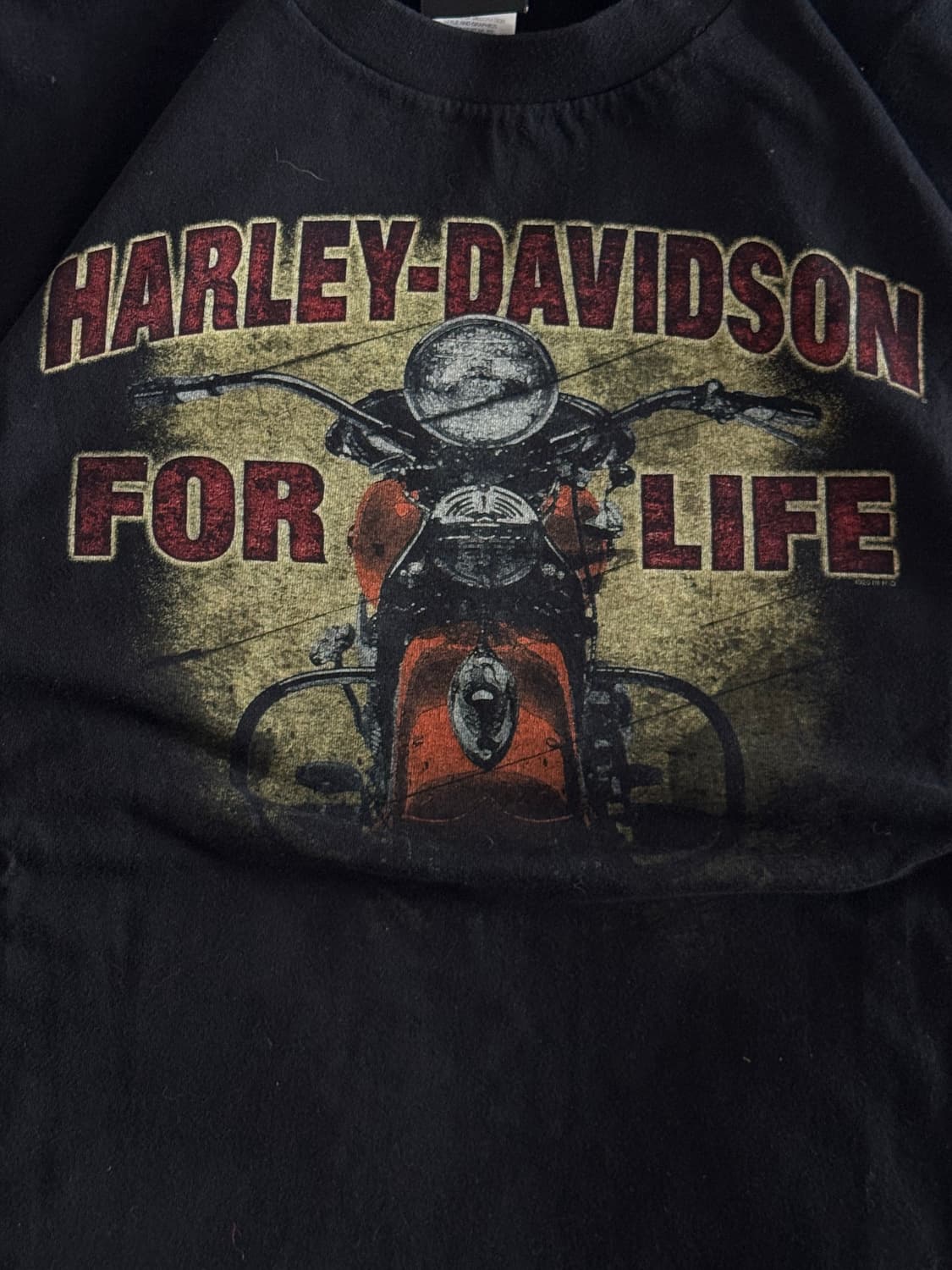 [XL] 90s-00s 빈티지 할리데이비슨 live ride 티셔츠 상품이미지2