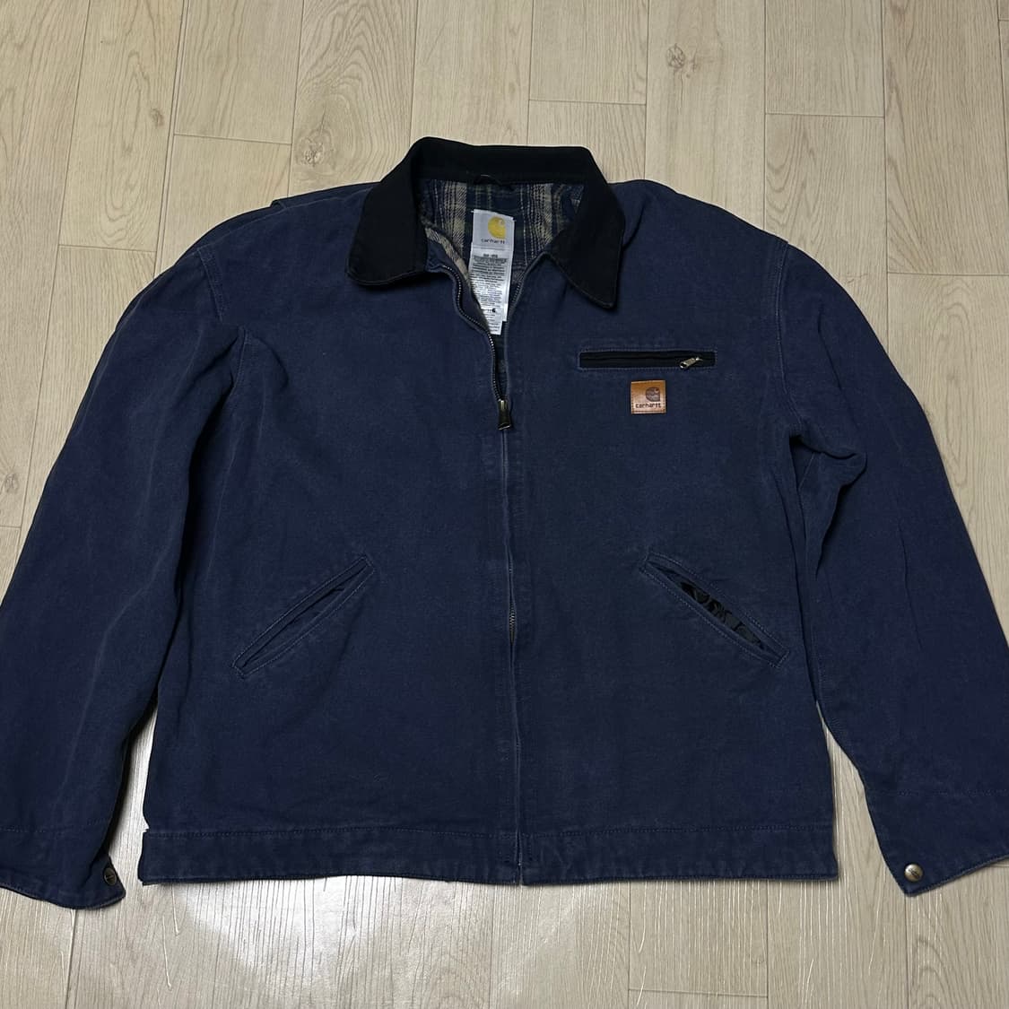 칼하트 디트로이드 청 집업 상품이미지2