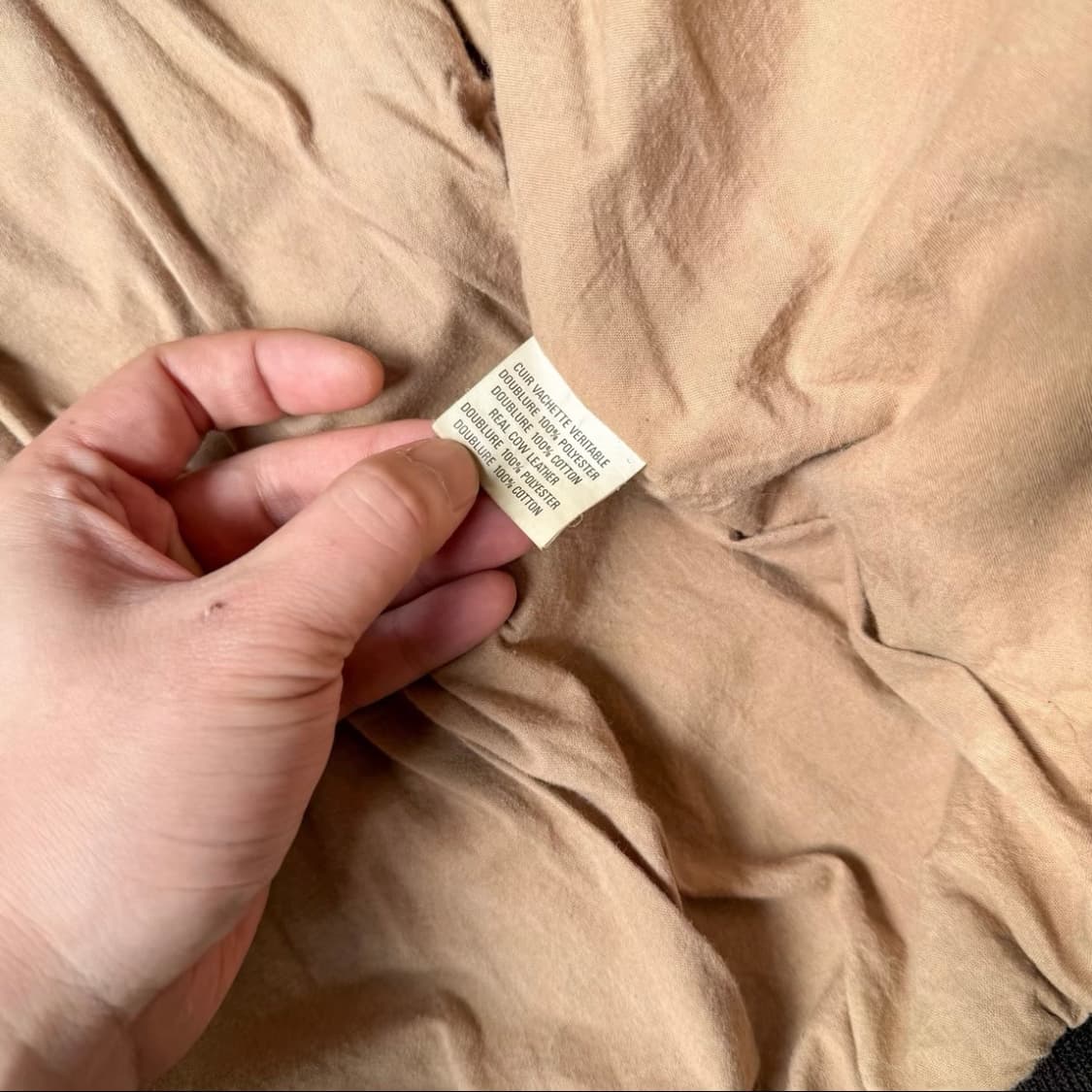 빈티지 미군 타입 A-2 오일 왁스 카우하이드 자켓 상품이미지5