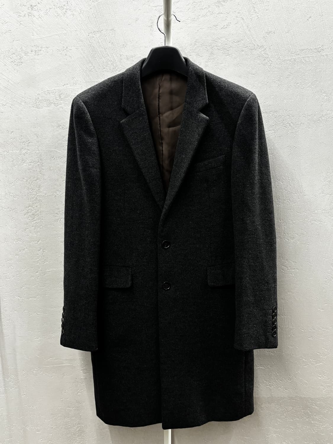 TIME 타임 한섬 롱코트 차콜 100 상품이미지2