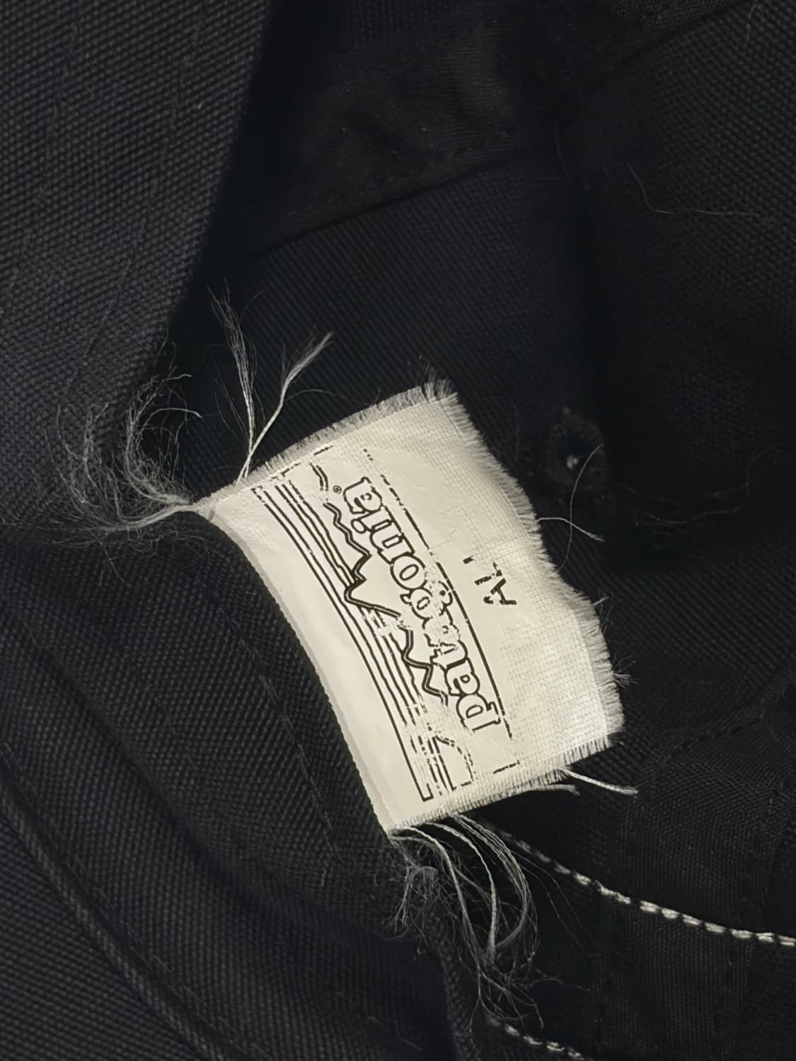 파타고니아(Patagonia) 빈티지 블랙 볼캡 모자 상품이미지8