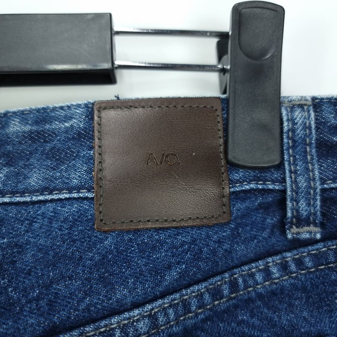 [어나더오피스] 셀비지 롤업 테이퍼드 데님 팬츠 청바지 M19652 상품이미지6