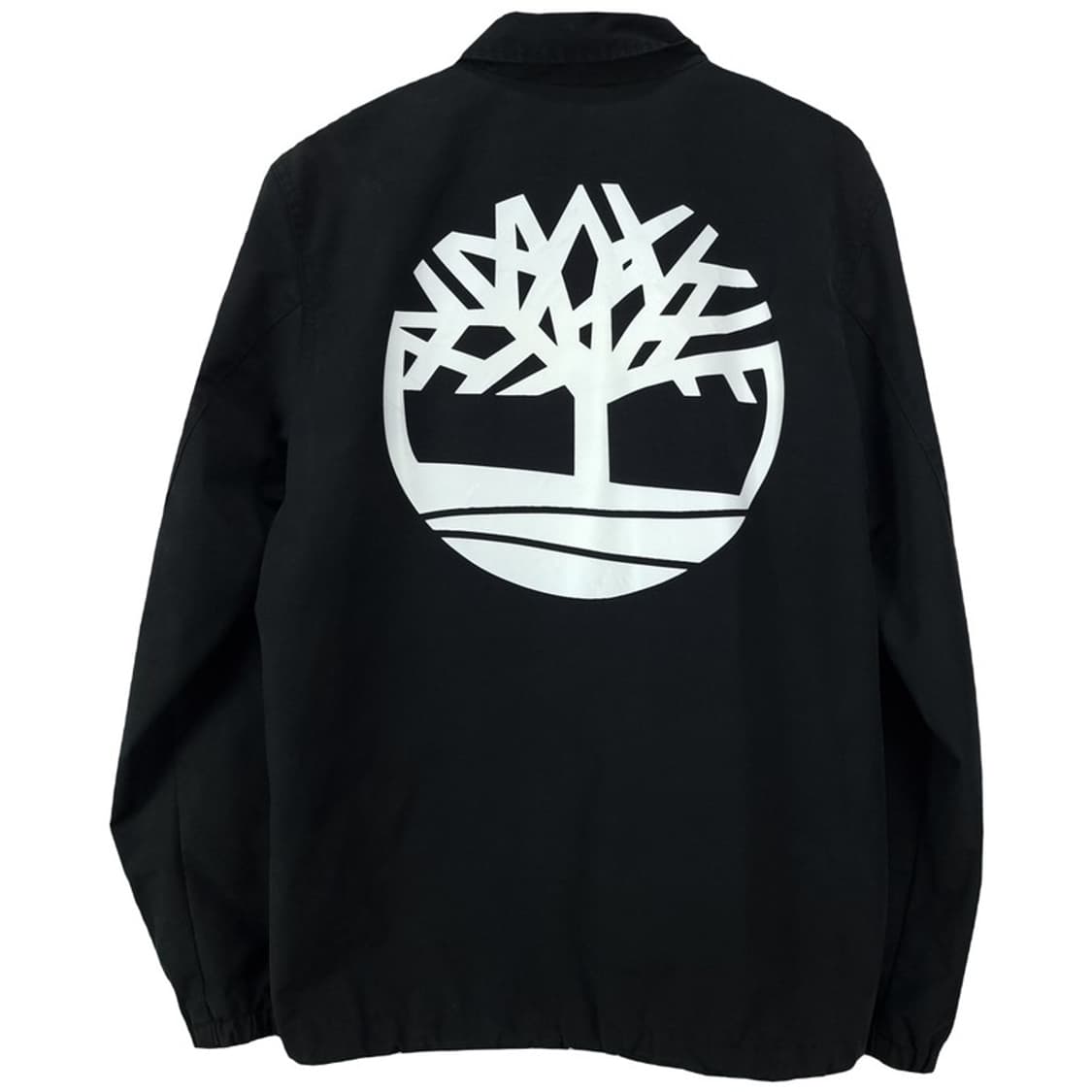 [팀버랜드] 뒷판 빅로고 프린팅 코치 자켓 블랙 M19057 상품이미지3