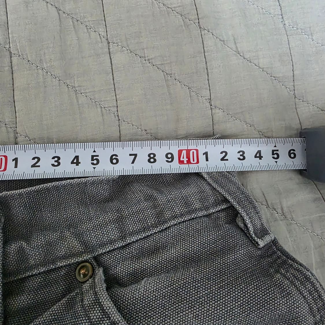 [34X32] 빈티지 칼하트 더블니 B136 GVL 트래쉬드 팬츠 G-2 상품이미지10