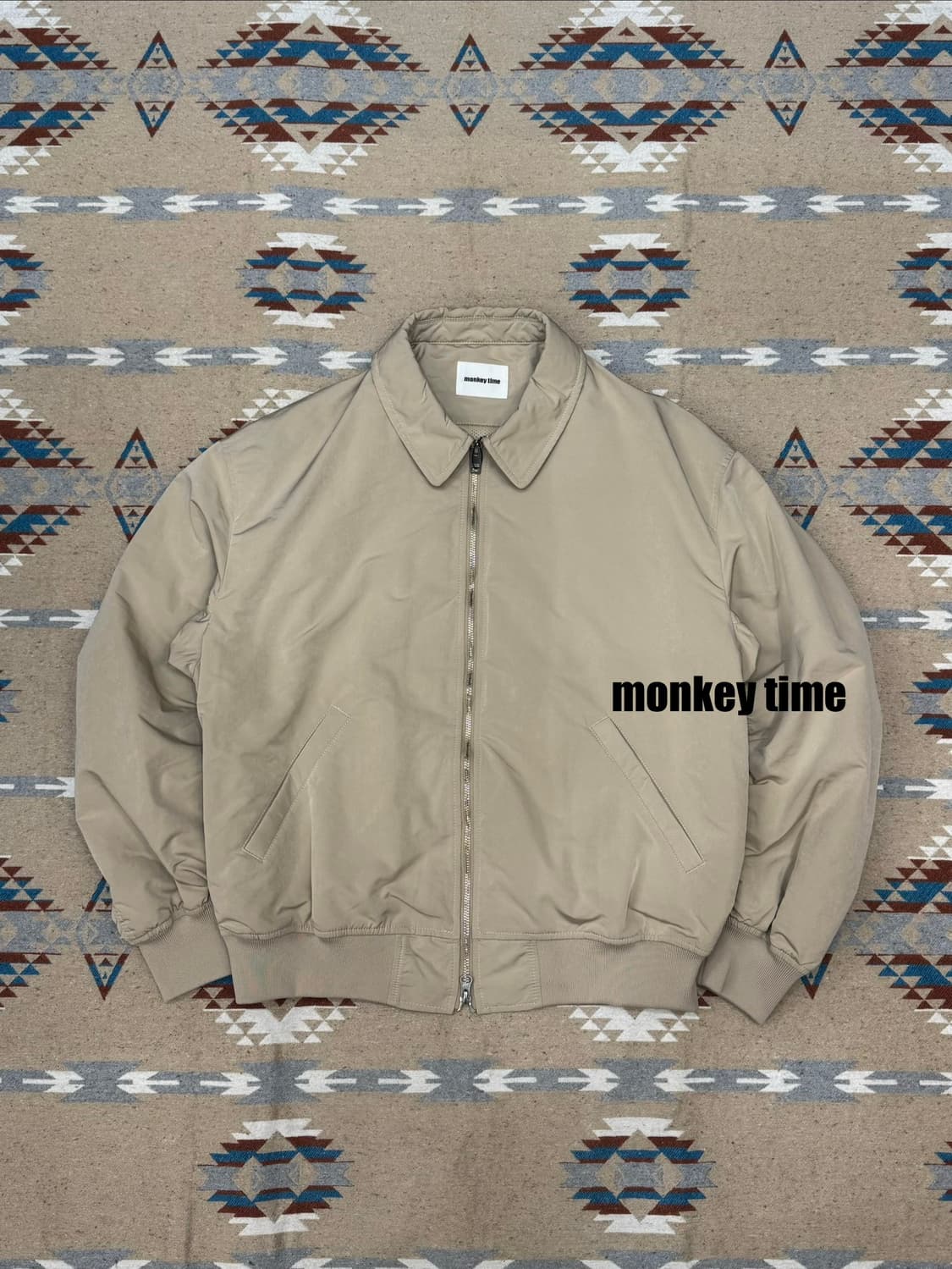 [L] 몽키 타임 OCTA 빈티지 봄버 자켓  상품이미지1